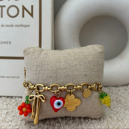 Bracelet Charms Porte-Bonheur