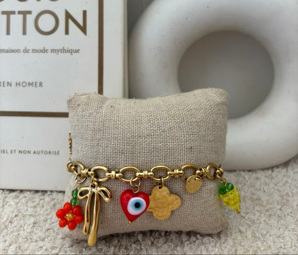 Bracelet Charms Porte-Bonheur